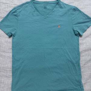 Polo Ralph Lauren Men's Classic Fit V-Neck T-Shirt Teal Small